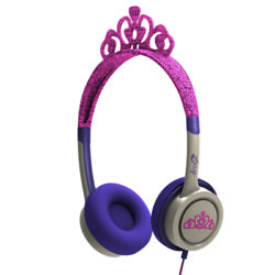 ZAGG ifrogz Little Rockerz Children's Volume Limiting On-Ear Headphones Tiara